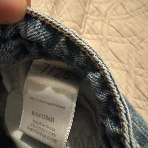 Simply Society Distressed and Worn Jeans size 7 - Picture 2 of 5